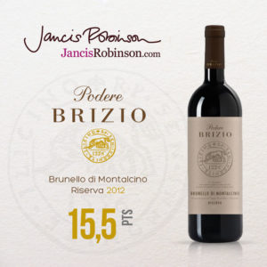 Brunello di Montalcino DOCG Riserva 2012, Jancis Robinson